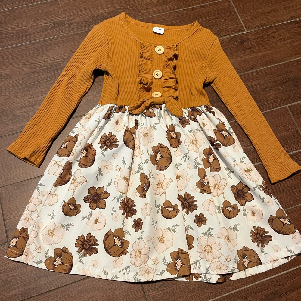 3-4year old Fall Dress